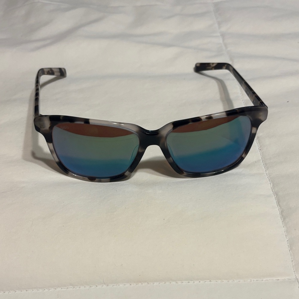 Costa Tortoise Shell Sunglasses with Blue Lenses